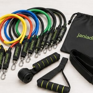Janiadoc Adjustable Resistance Band Set